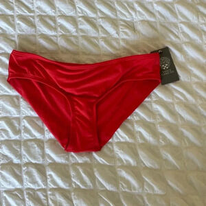 Vince Camuto red poppy bikini bottom